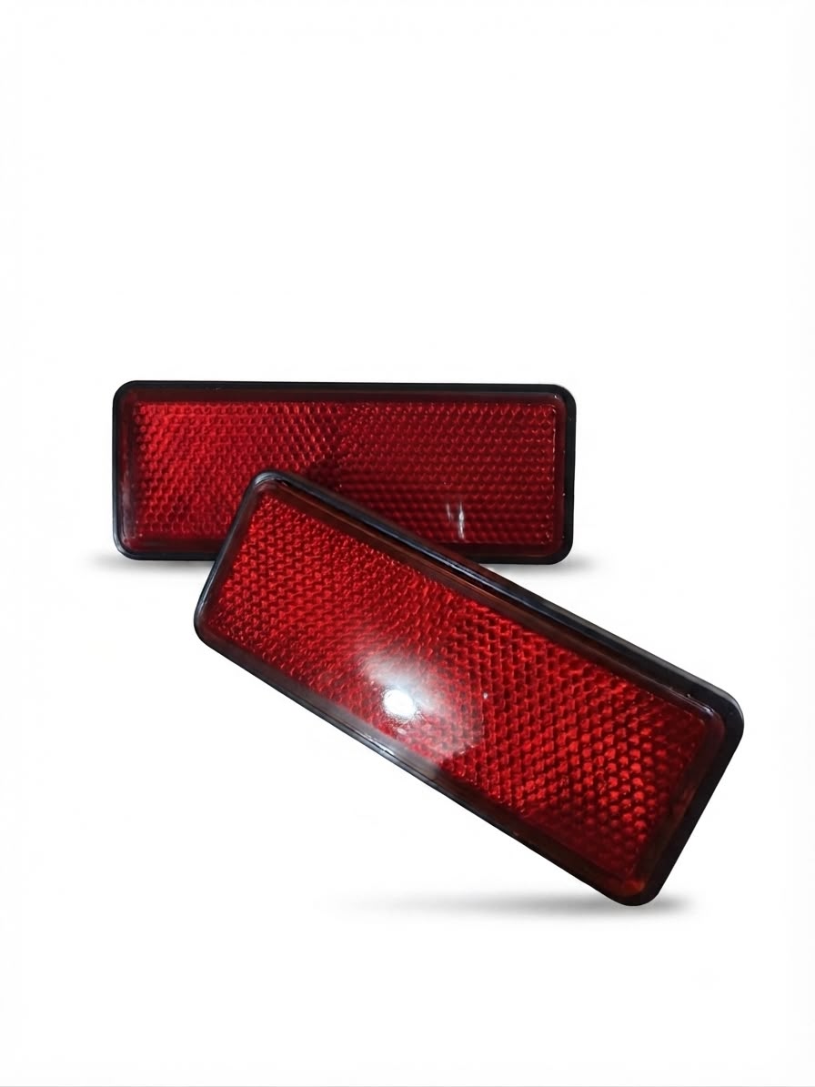 Roba luz rectangular - Rojo